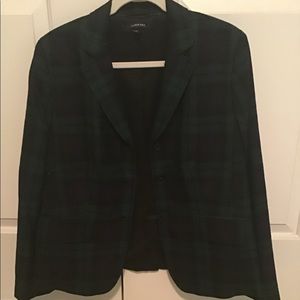 Women’s size 16 land’s end wool blazer jacket
